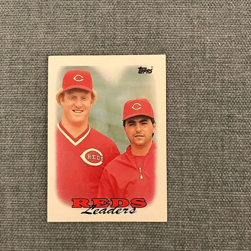 1988 Topps Cincinnati Reds Baseball Card Trading Card